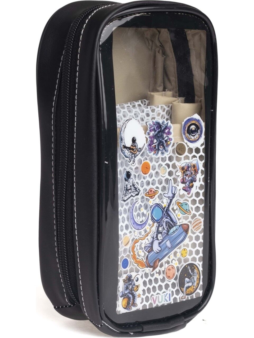 Vuki Astarlı Büyük Boy Kalem Çantası Astronot
