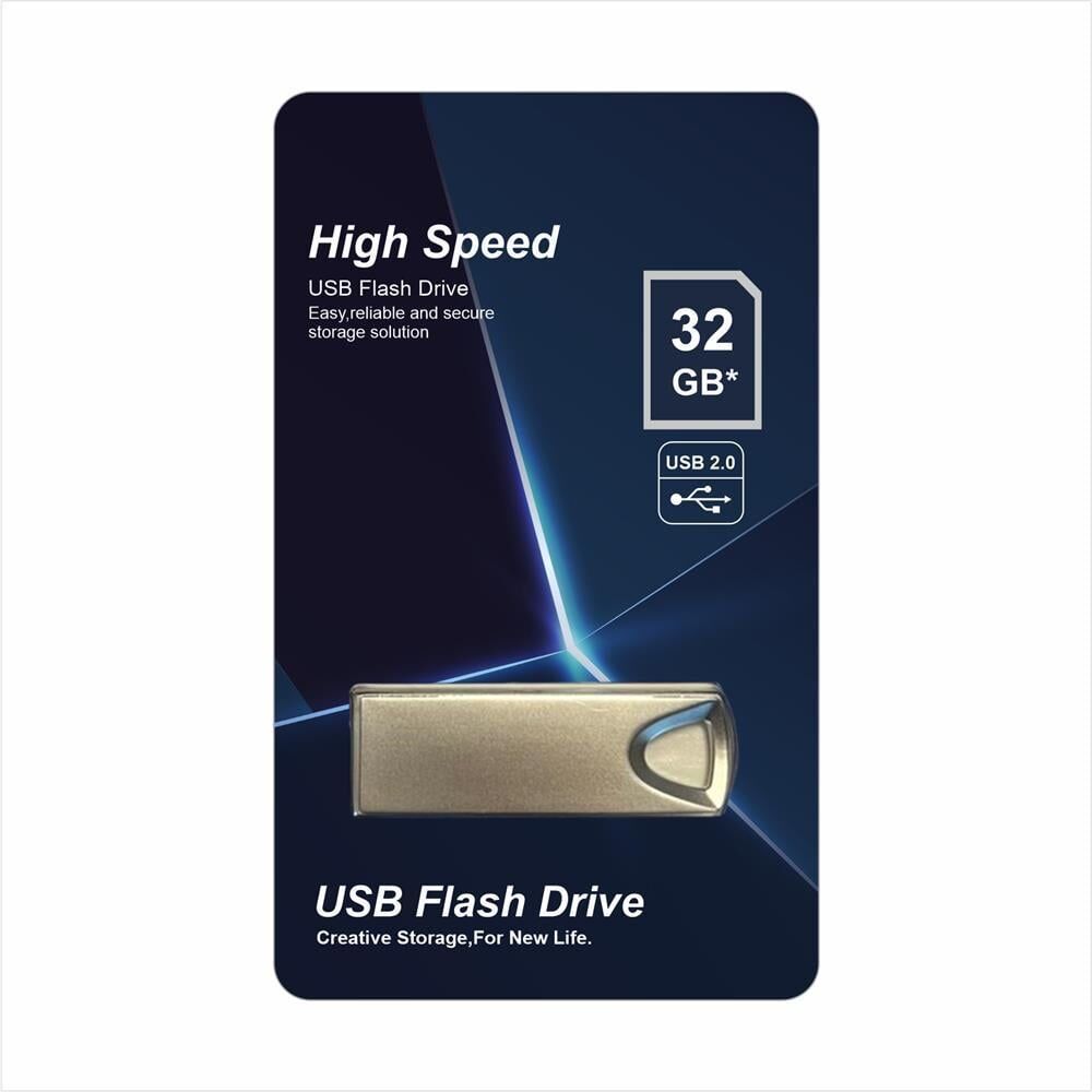 Elba 32 Gb Metal 2.0 Usb Flas Bellek