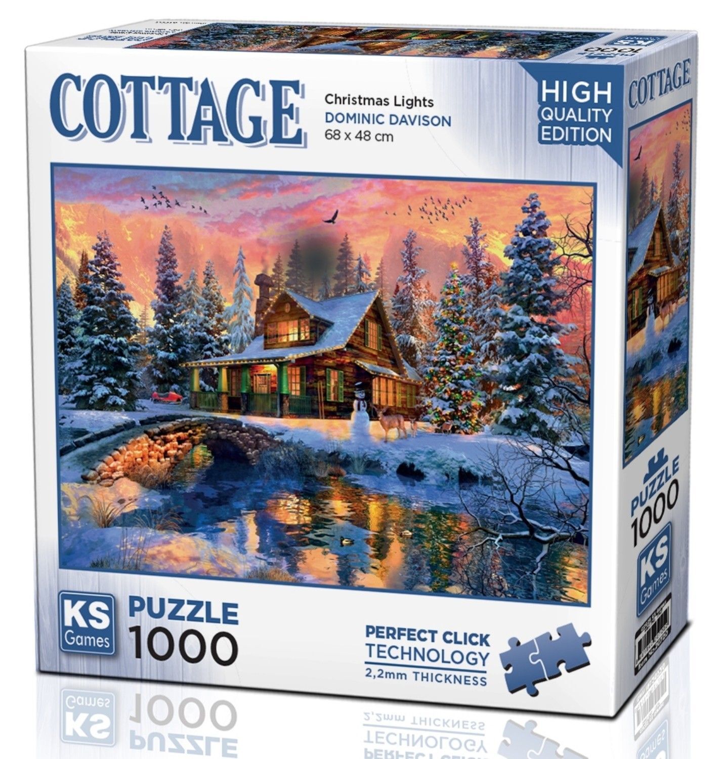 Ks Games Puzzle 1000 Parça Christmas Lights