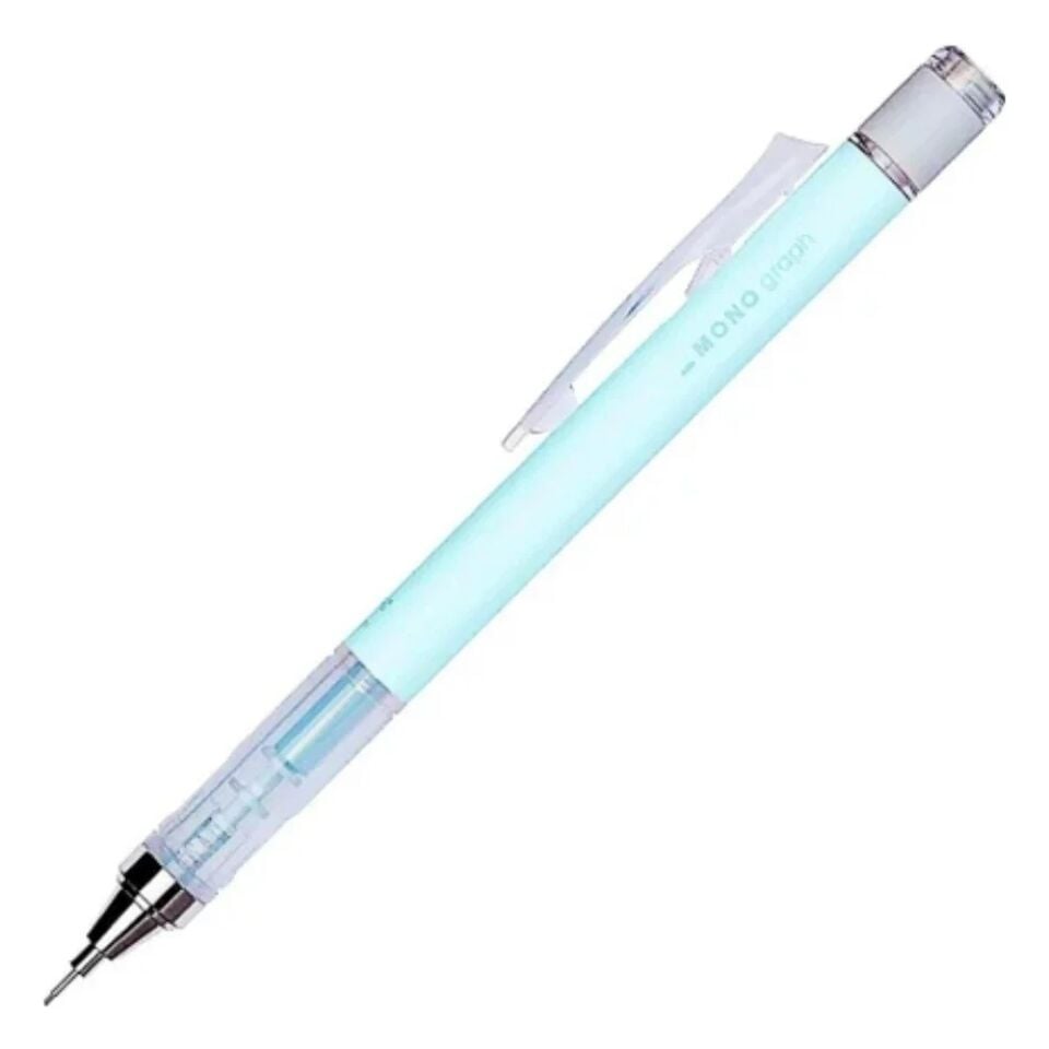 Tombow Mono Pastel Graph Mekanik Kurşun Kalem 0.7 Mm Buz Mavi
