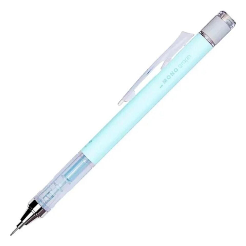 Tombow Mono Pastel Graph Mekanik Kurşun Kalem 0.7 Mm Buz Mavi
