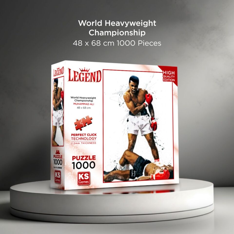Ks Games Puzzle 1000 Muhammad Ali