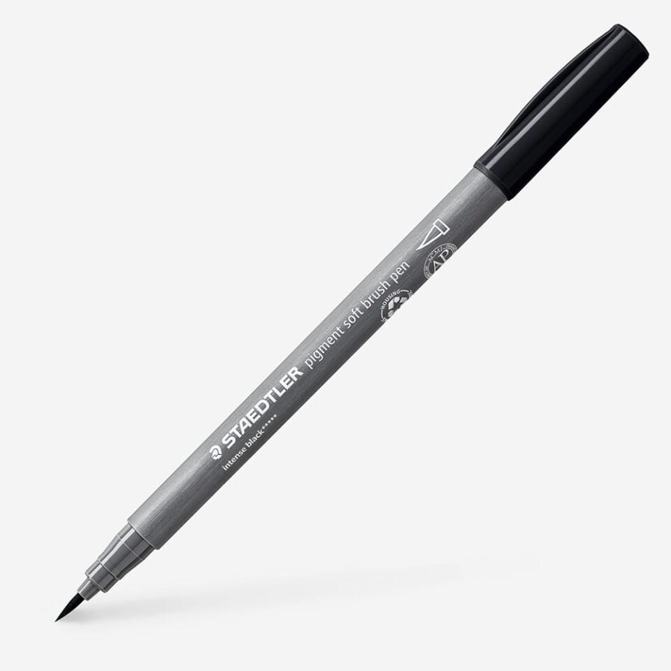 Staedtler372 C6 Pigment Arts Kalem Gri Renkler 6 Lı