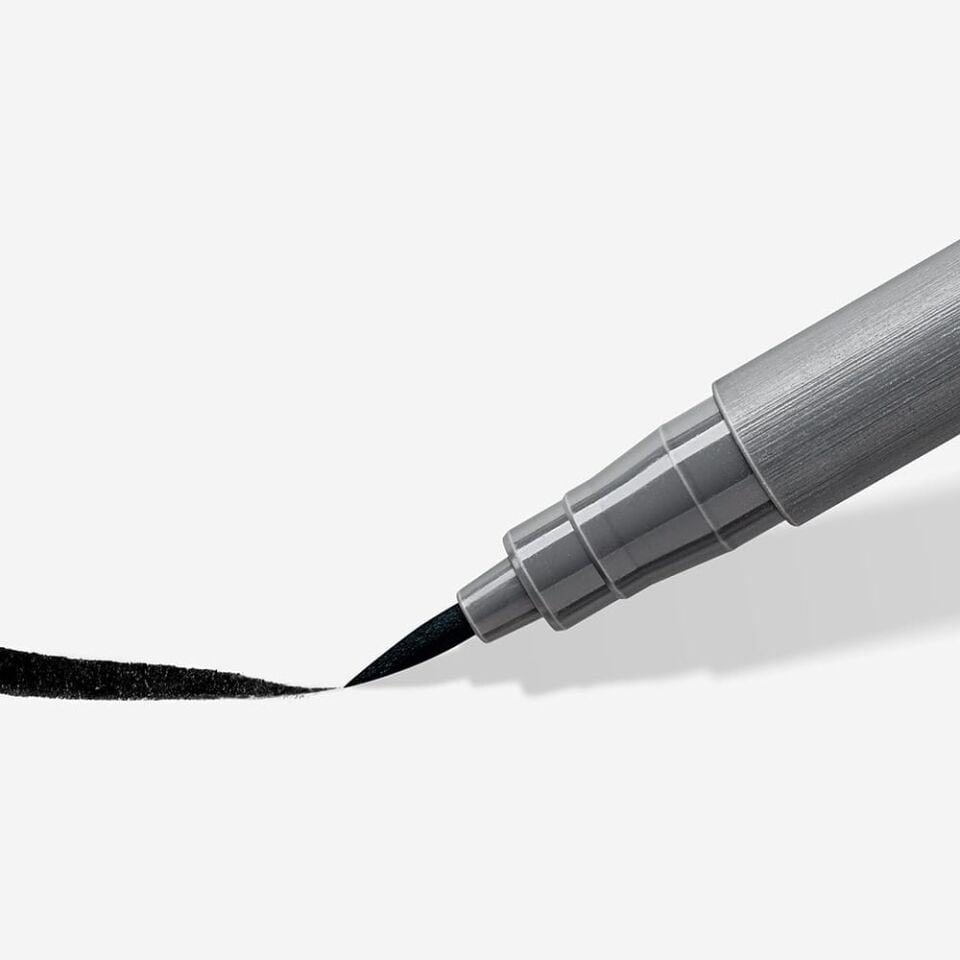 Staedtler372 C6 Pigment Arts Kalem Gri Renkler 6 Lı