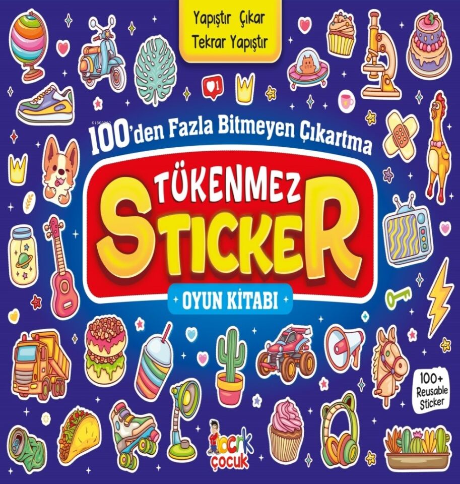 Ema Sticker Kitabım Tükenmez Bicirik