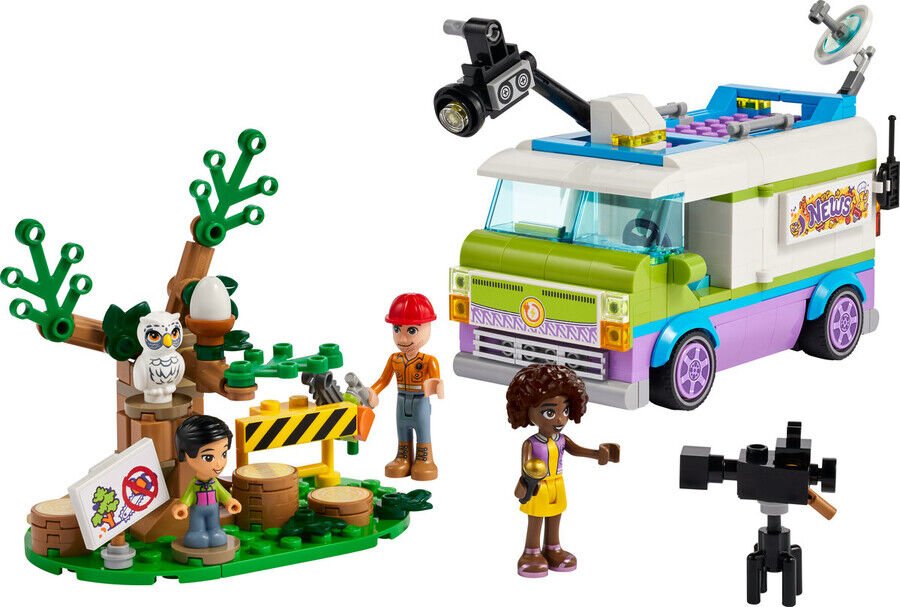 Lego Newsroom Van 