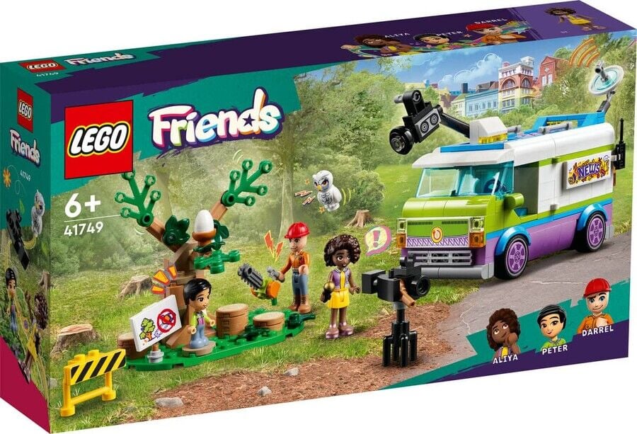 Lego Newsroom Van 