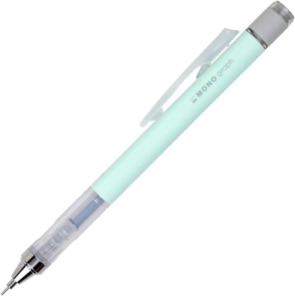 Tombow Mono Pastel Graph Mekanik Kurşun Kalem 0.7 Mm Nane Yeşili