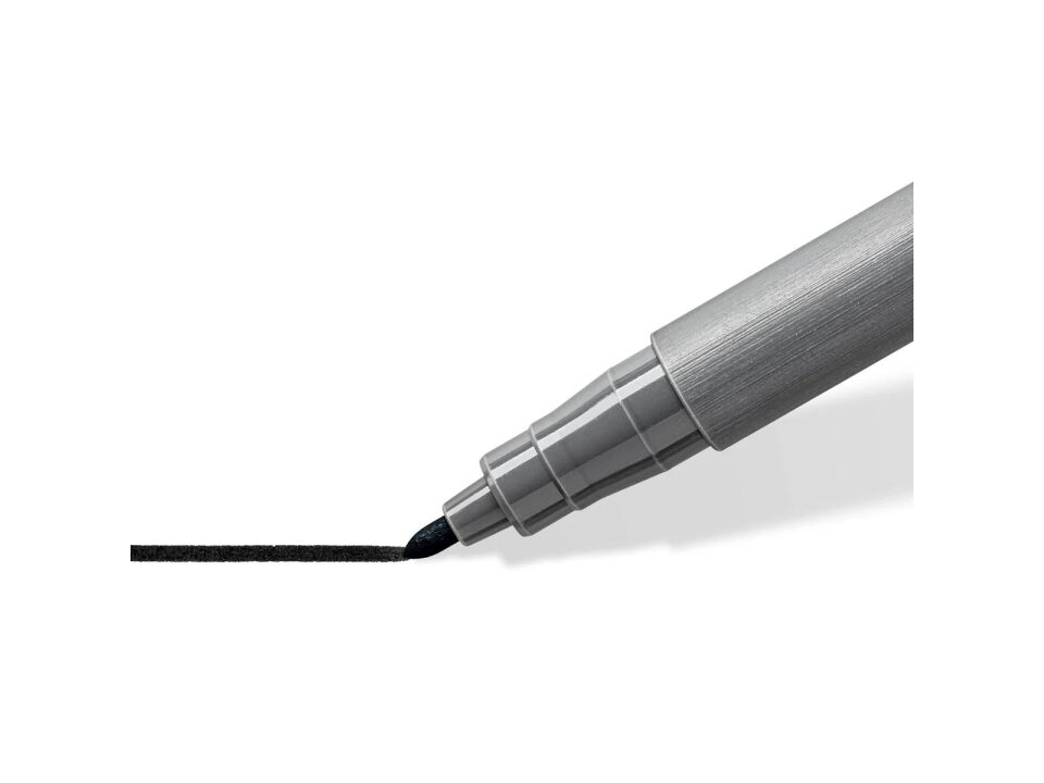 Staedtler 376-99 Bk2 Pigment Arts Kalem Yoğun Siyah 2 Li