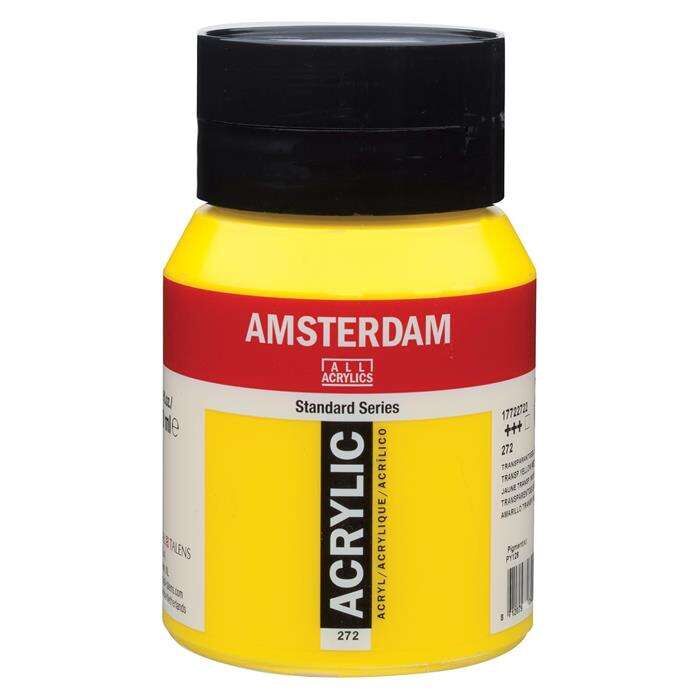 Amsterdam Standart Akrilik 500 Ml Transparent Yellow Medium