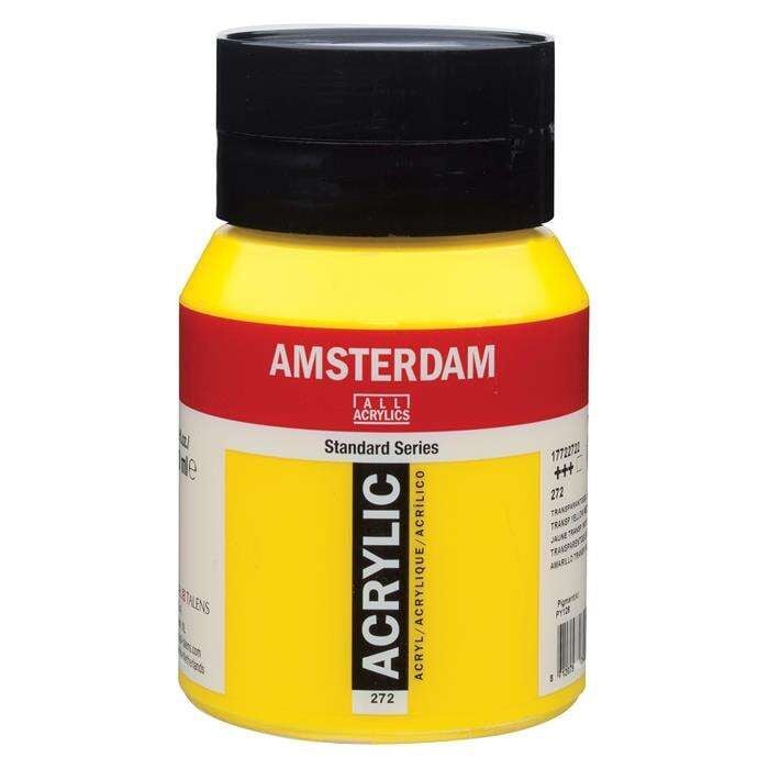 Amsterdam Standart Akrilik 500 Ml Transparent Yellow Medium