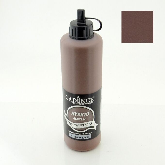 Cadence Hybrid Akrilik Multisurfaces H-16 Sıcak Kahve 500 Ml