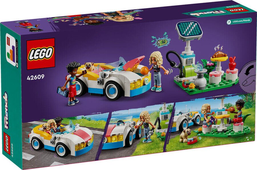Lego Elektrikli Araba Ve Şarj İstasyonu 