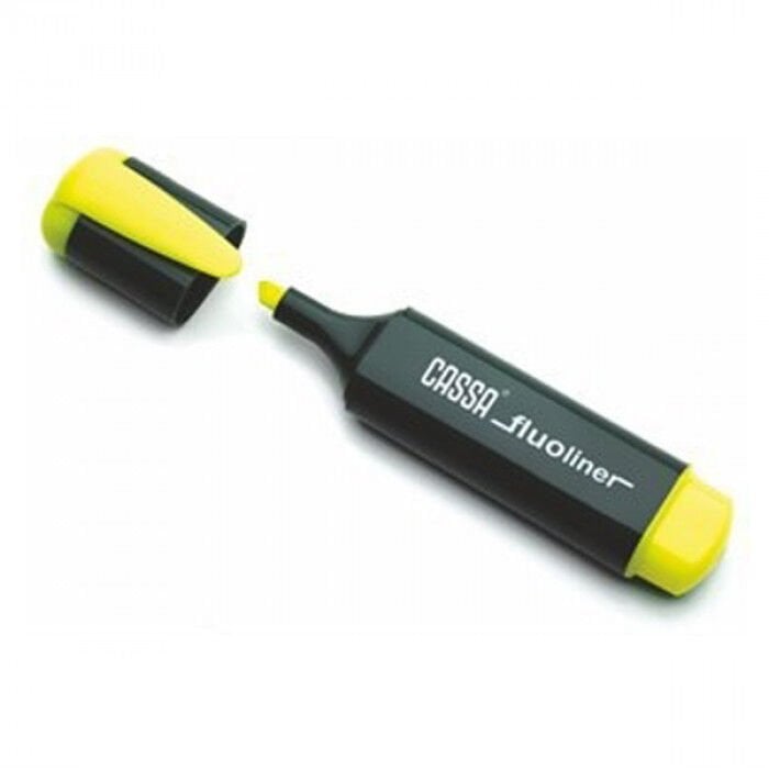 Cassa Fluoliner Fosforlu Kalem Sarı