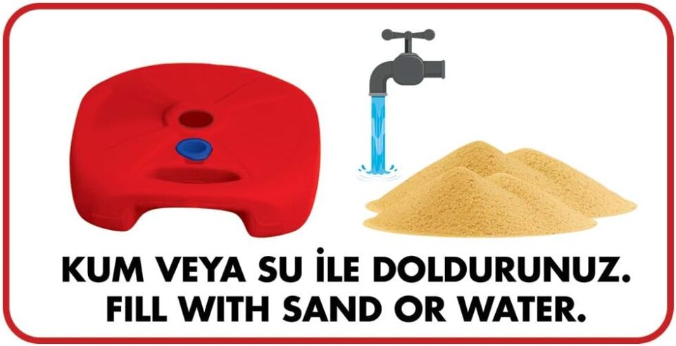 Dede Büyük Ayaklı Basketbol Set