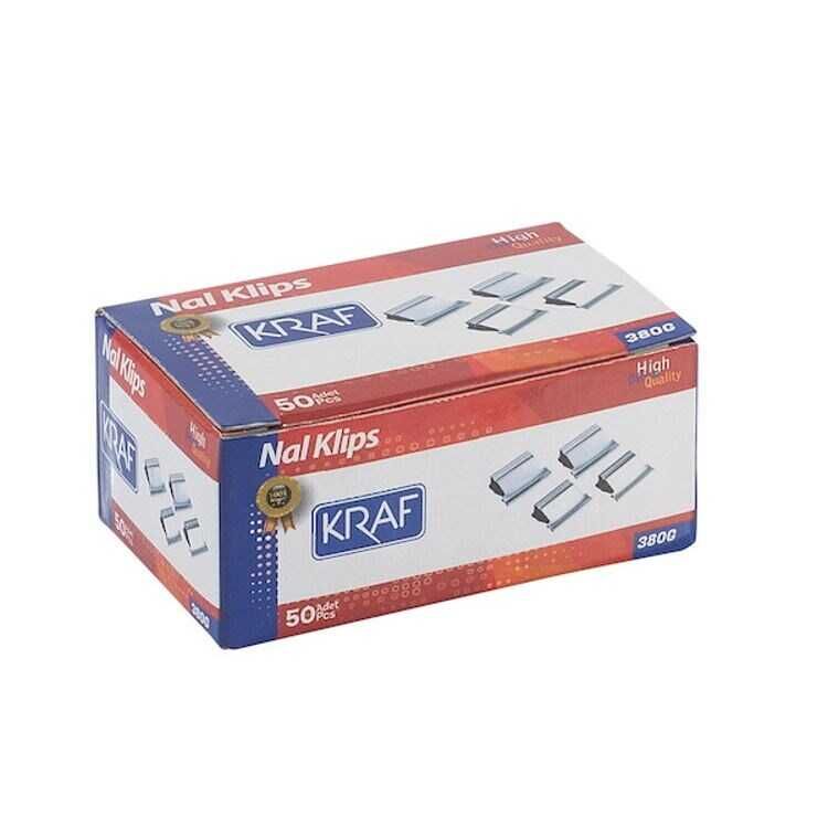 Kraf Nal Clips Yedeği 50 Li 380 G
