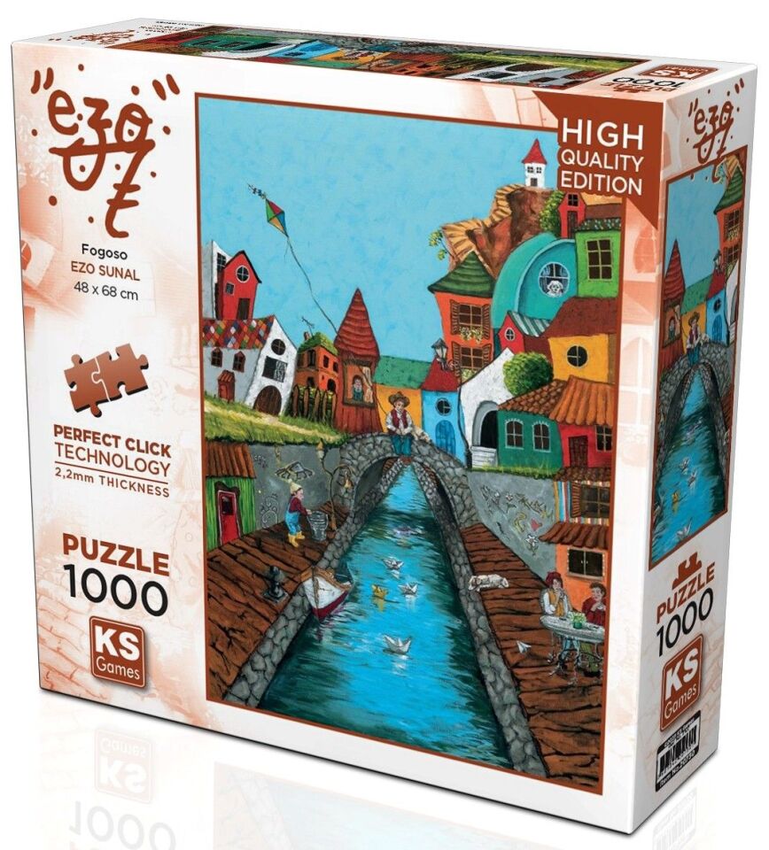 Ks Games Puzzle 1000 Parça Fogoso