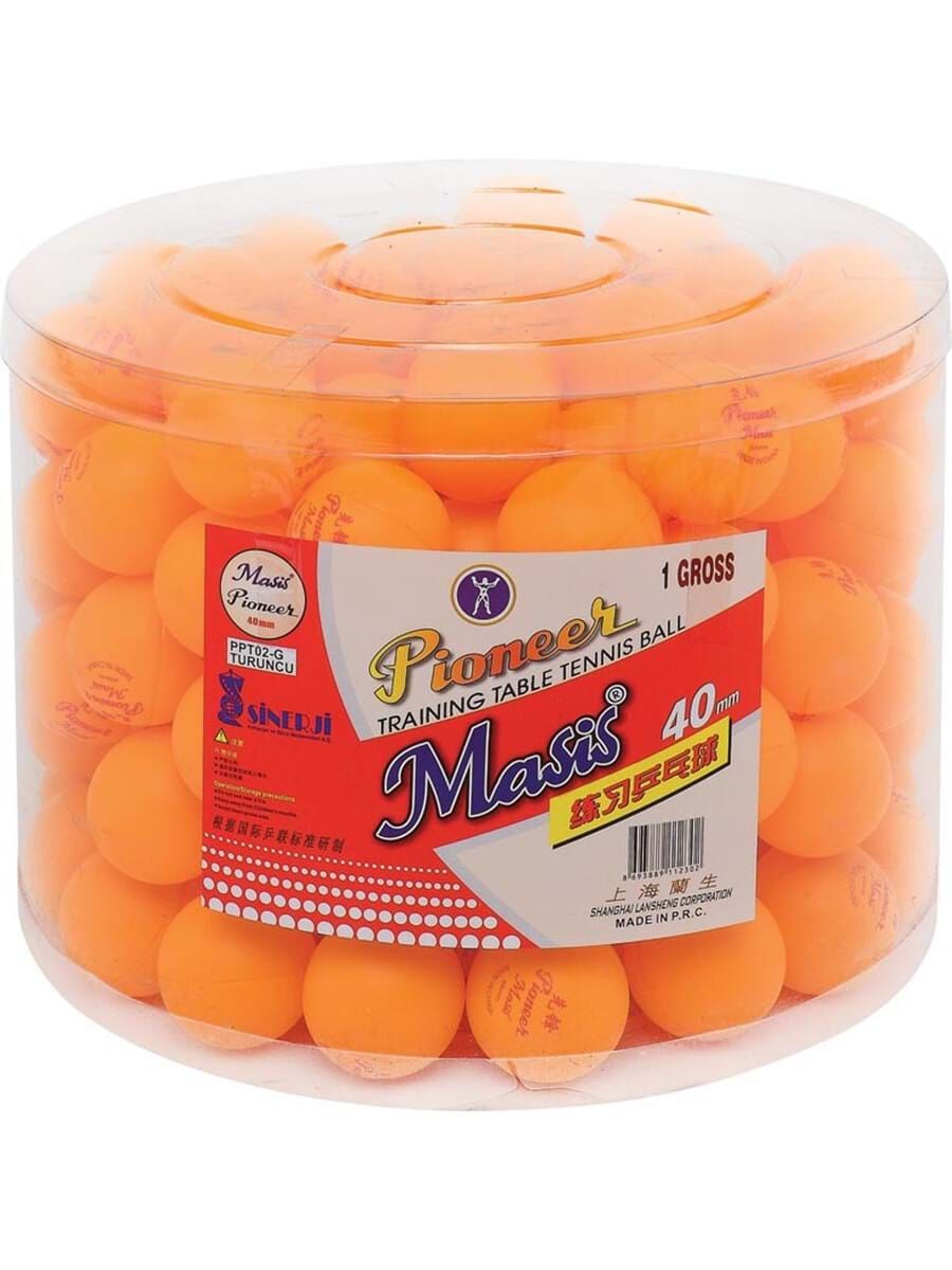 Masis Pinpon Topu Turuncu 144 Lü