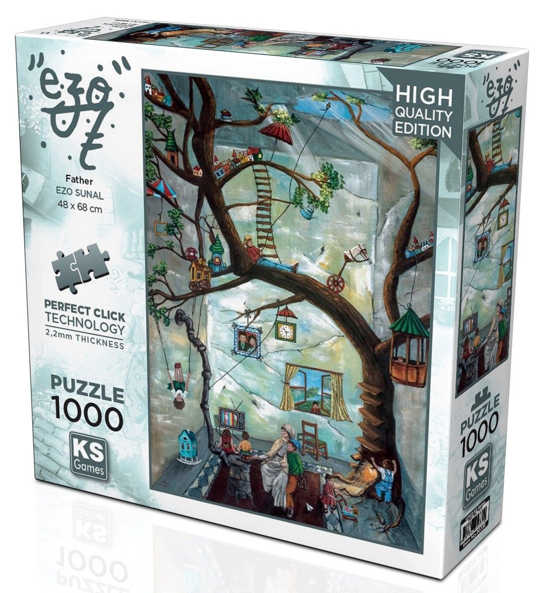Ks Games Puzzle 1000 Parça Father