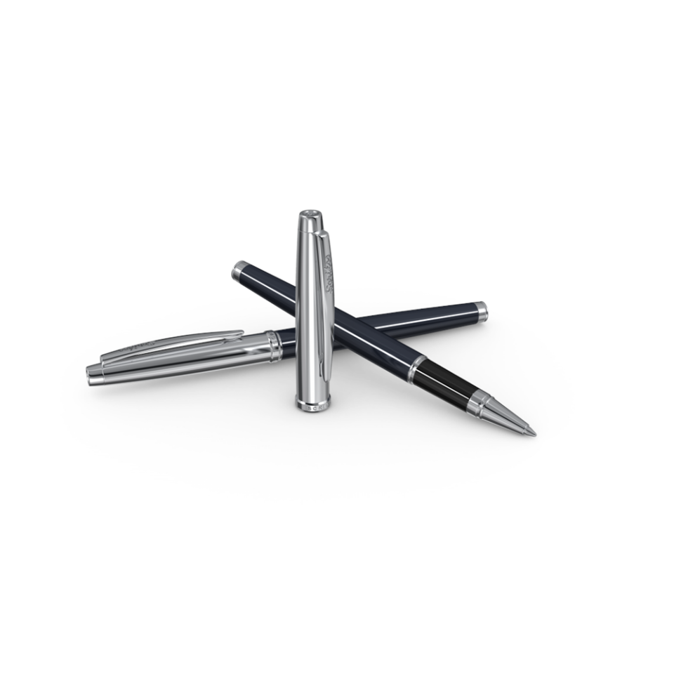 Scrikss 800K Roller Yarı Krom Lacivert Kristal Kutu