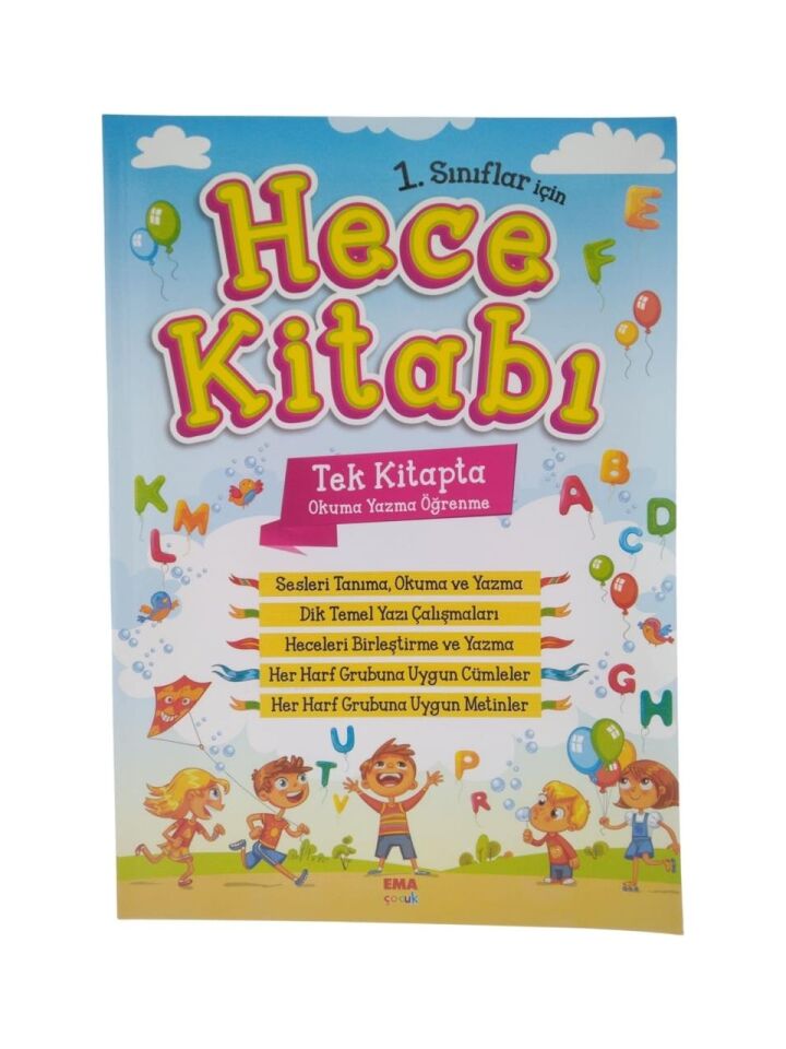 Ema Kitap Hece Kitabı 1 Sınıf