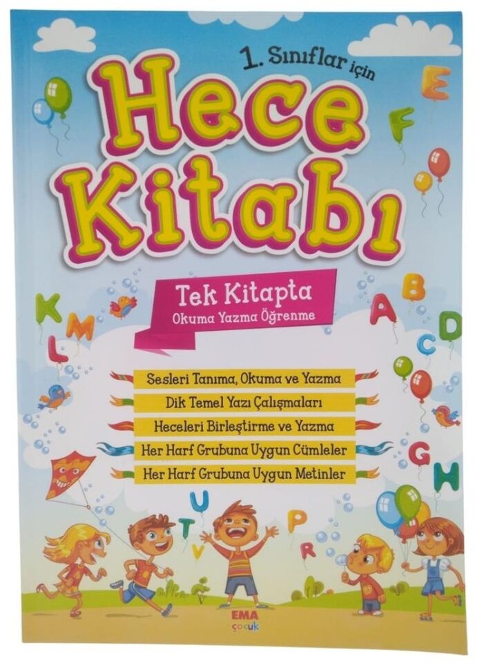 Ema Kitap Hece Kitabı 1 Sınıf