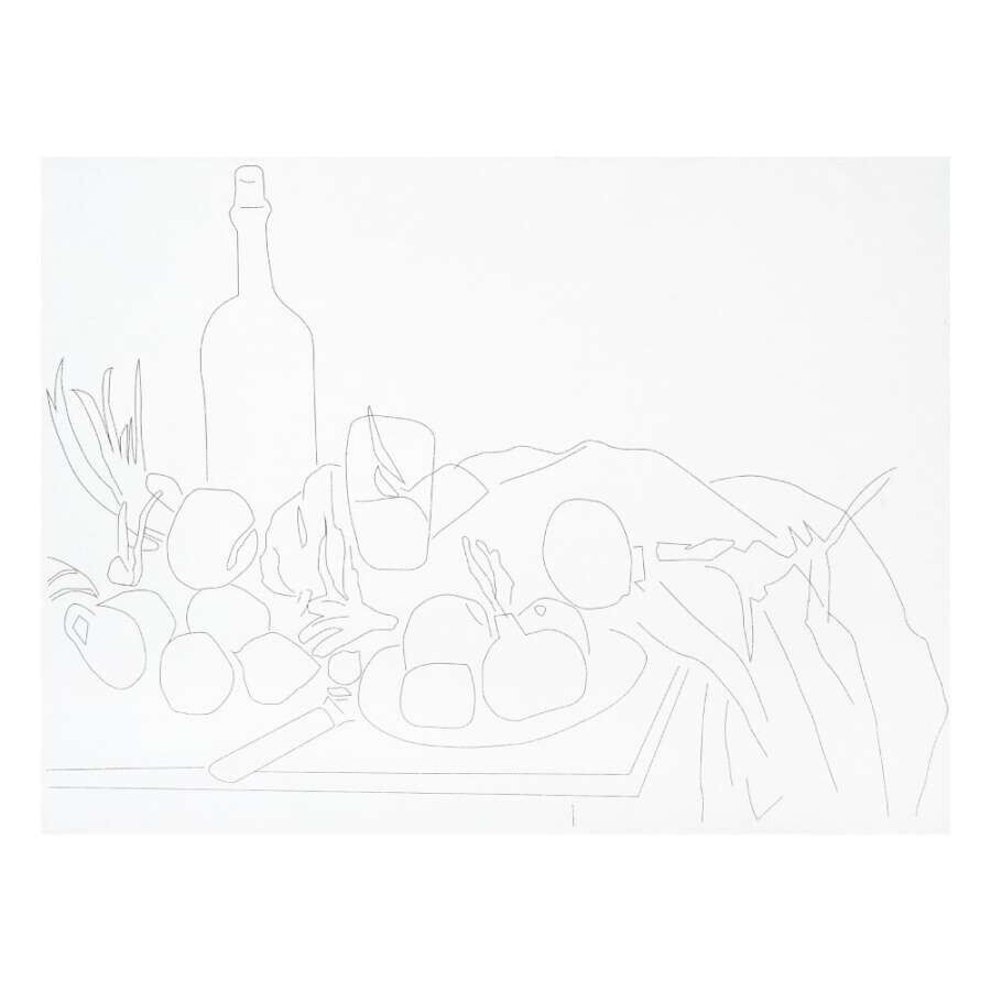 Güven Art St Petersburg Desenli Tuval 30x40 Cm Still Life 2 Dk13701-C