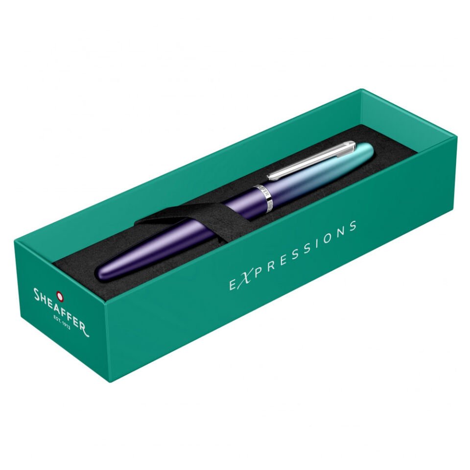Sheaffer 9430-0 Vfm Expression Dolmakalem Sedefli Mavi-Mor Degradeli