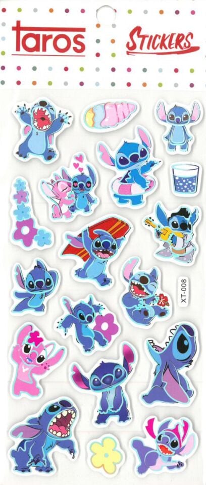 Taros Stitch Funny Sticker
