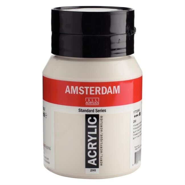 Amsterdam Standart Akrilik Boya 500 Ml Titanyum Buff Dp
