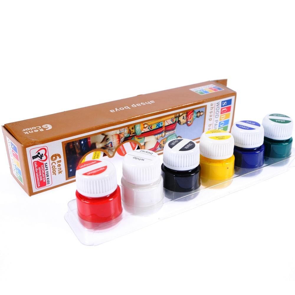 Südor Ahşap Boya Set 6x20 Ml