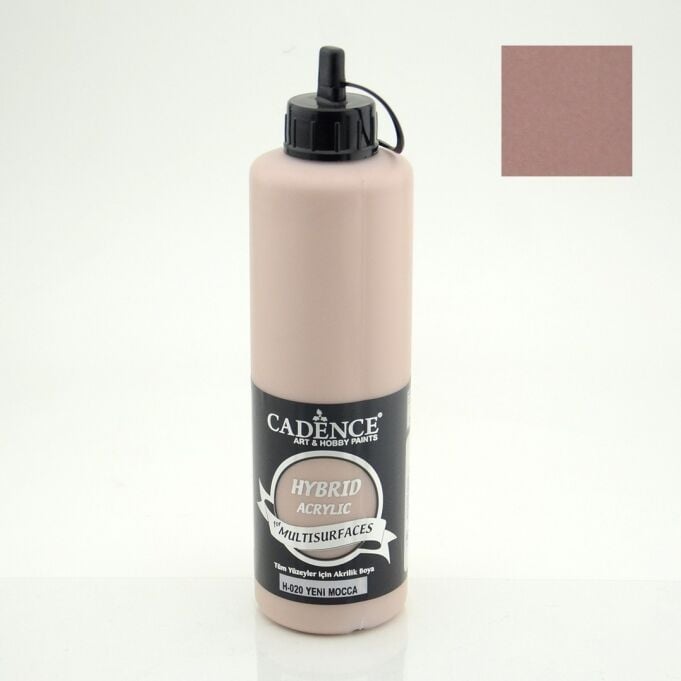 Cadence Hybrid Akrilik Multisurfaces H-020 Yeni Mocca 500 Ml