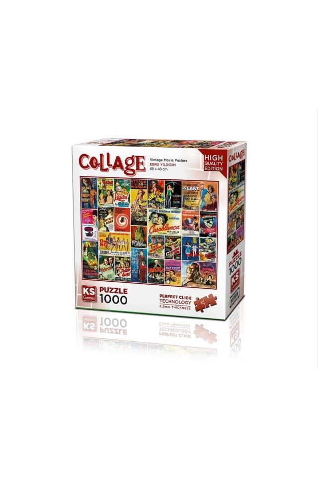  Ks Games Puzzle 1000 Vintage Movie Posters