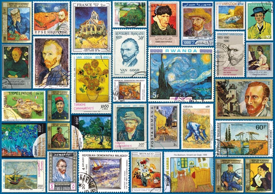  Ks Games Puzzle 1000 Pullar Postage Stamps