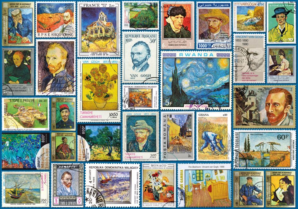  Ks Games Puzzle 1000 Pullar Postage Stamps