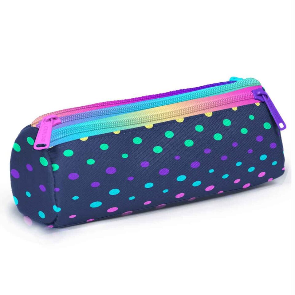 Yaygan Coral High Kalem Çanta  Üç Bölmeli 11172