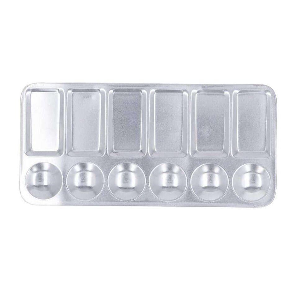 Keep Smiling Metal Palet Dikdörtgen 12 Godeli N F0073