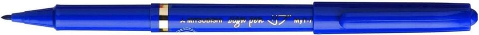 Uniball Mitsubishi sign Pen 1.0 Akrilik Uçlu İmza Kalemi Mavi