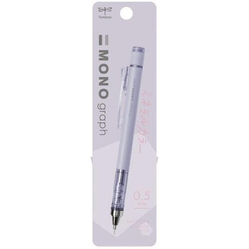 Tombow Mono Graph Lite Mineral Mekanik Kurşun Kalem 0.5 Mm Şeffaf Mor