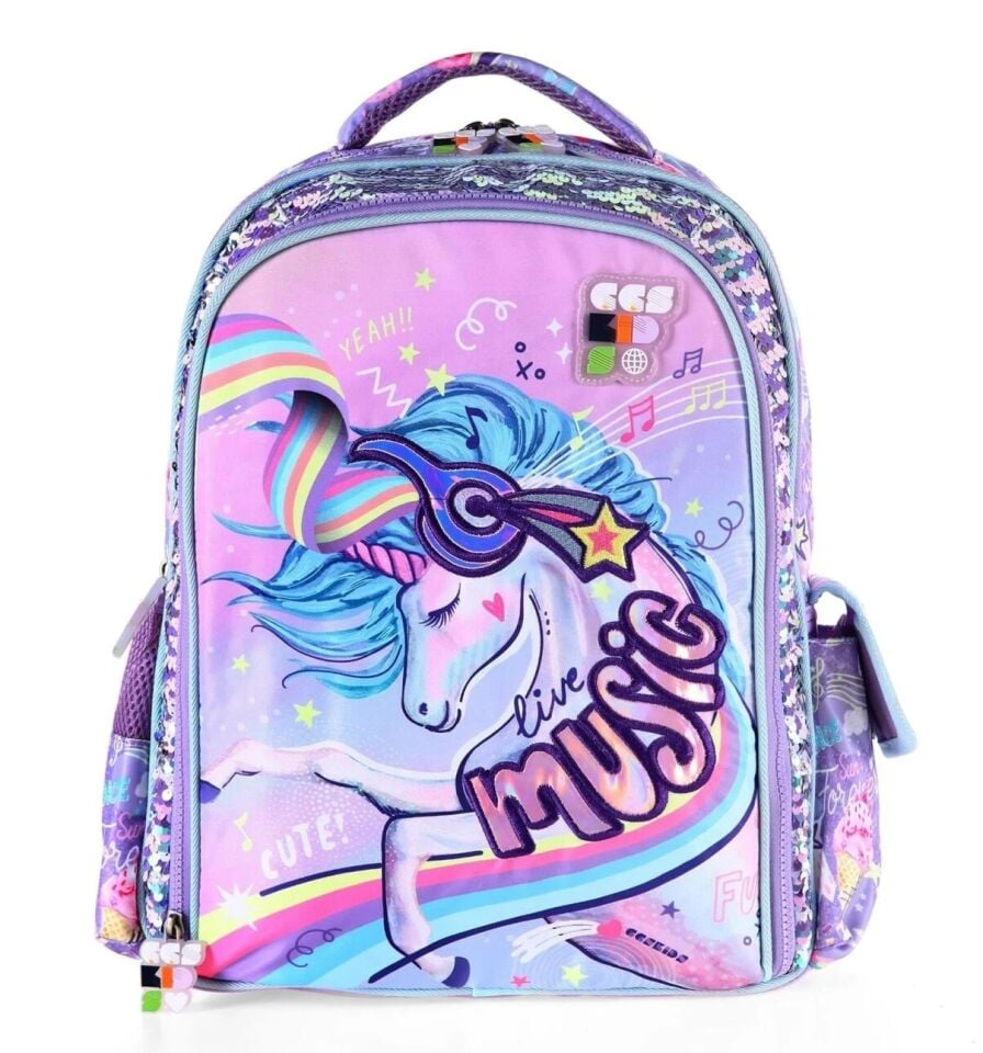Ccskids Lüx Okul Çantası Unicorn 51732