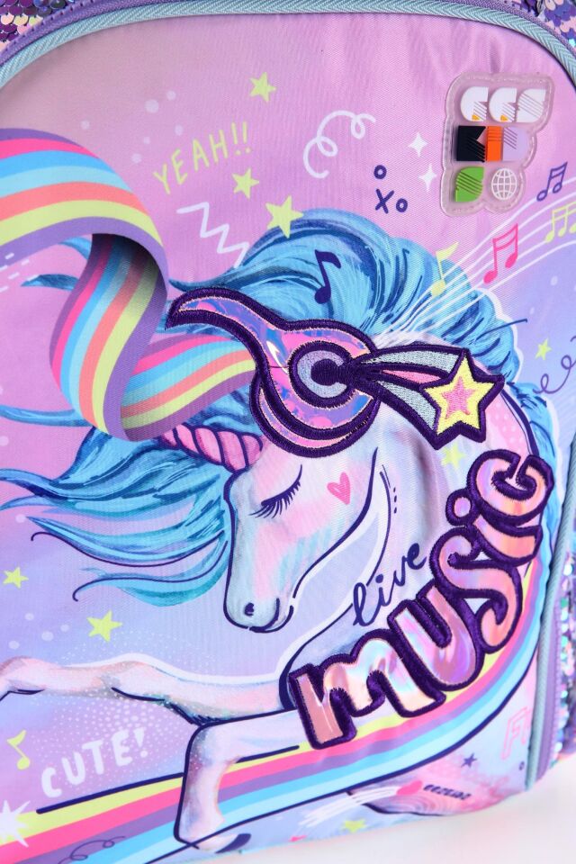 Ccskids Lüx Okul Çantası Unicorn 51732