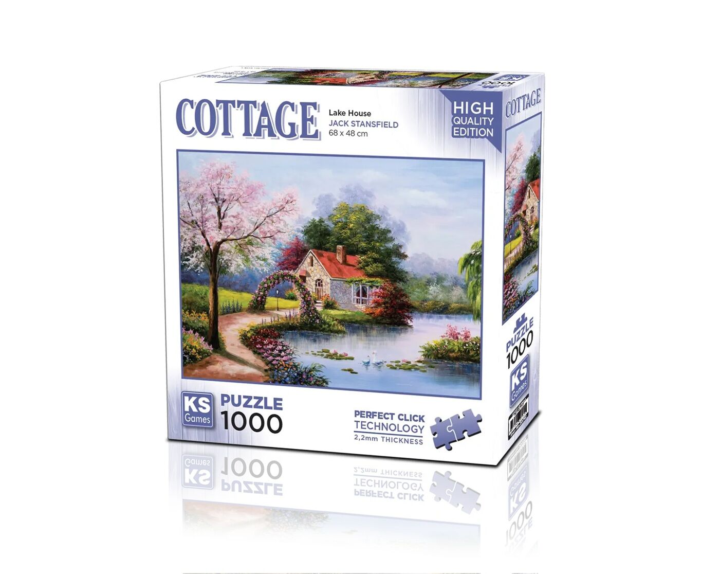 Ks Games Puzzle 1000 Parça Lake House