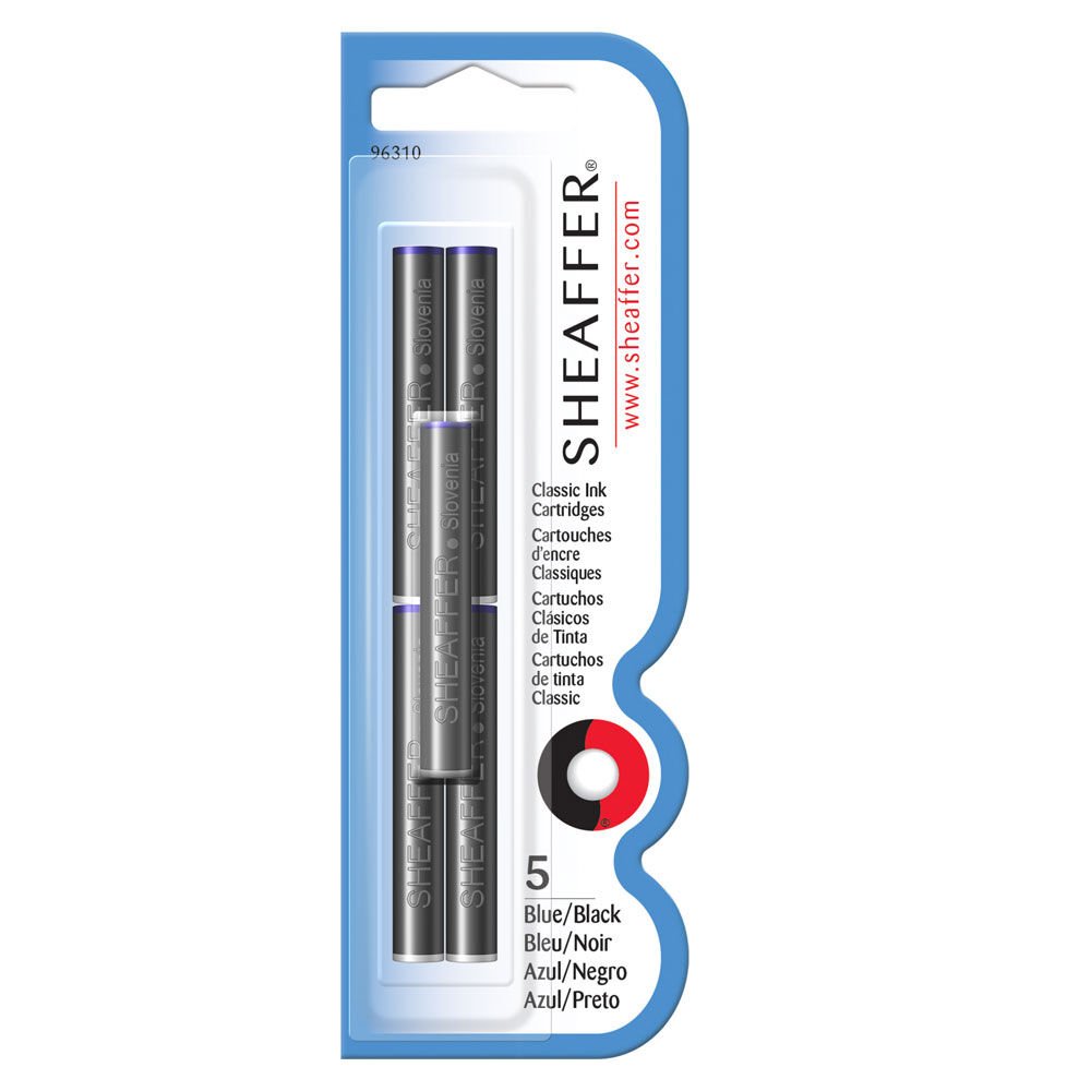 Sheaffer 96330 Dolmakalem Kartuş Siyah 5 Li