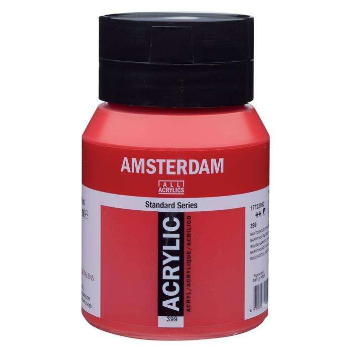 Amsterdam Standart Akrilik Boya 500 Ml Naphth Red