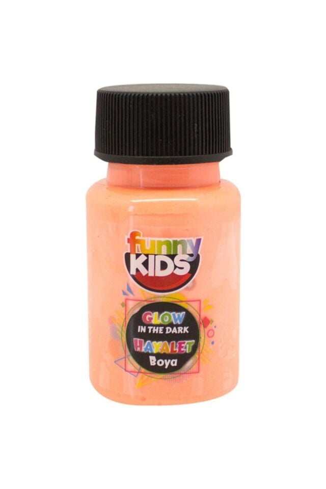Rich Funny Kıds 3D Hayalet Boya 60 Cc Turuncu