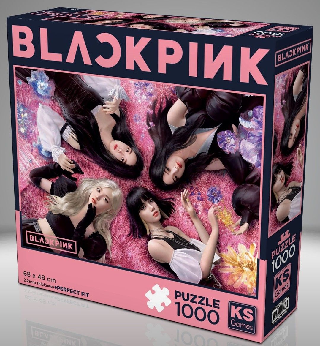 Ks Games Puzzle 1000 Parça Black Pink