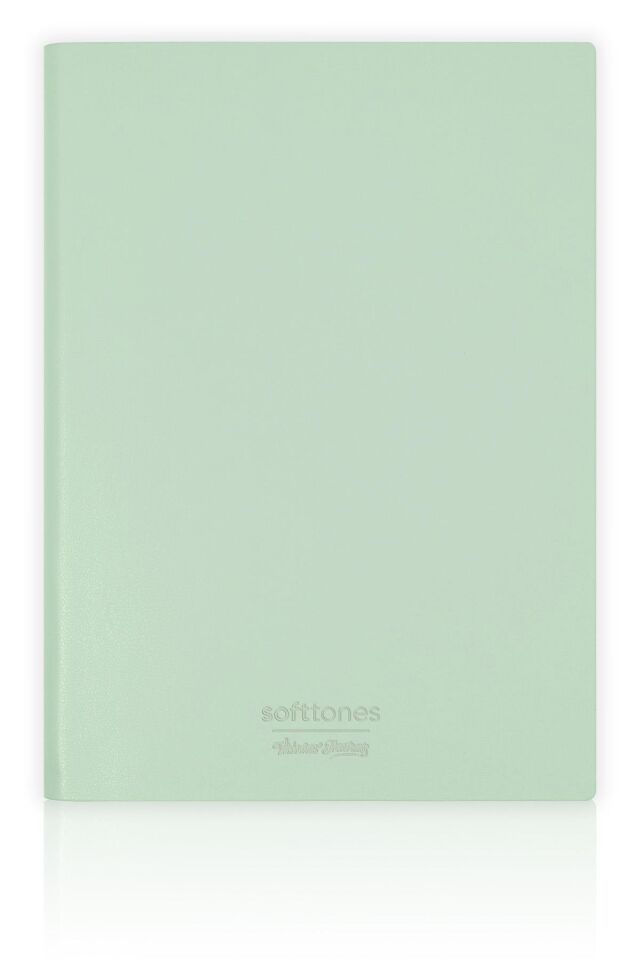 Victoria'S Journals Softtons Esnek Kapak Defter A5 80 Gr Krem 128 Yaprak Çizgili Yeşil
