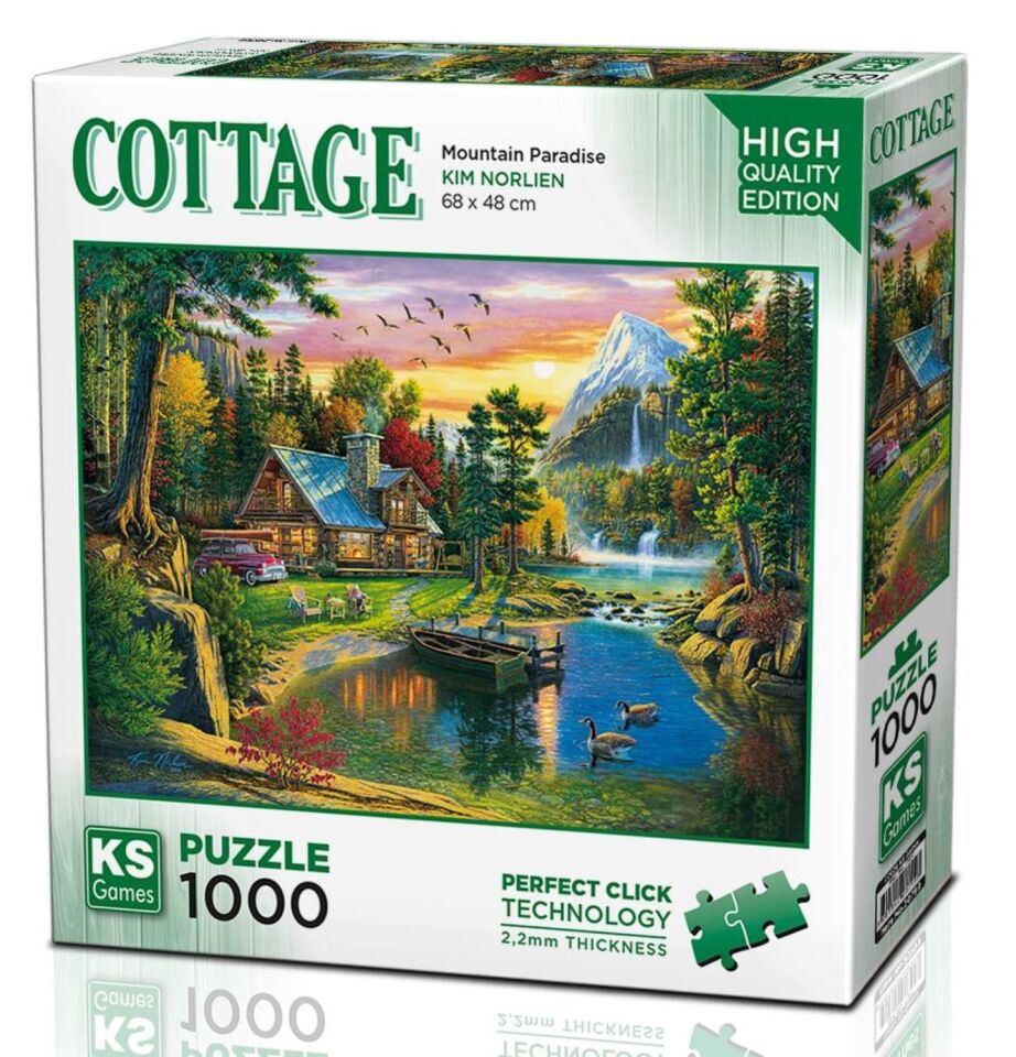Ks Games Puzzle 1000 Mountain Paradise