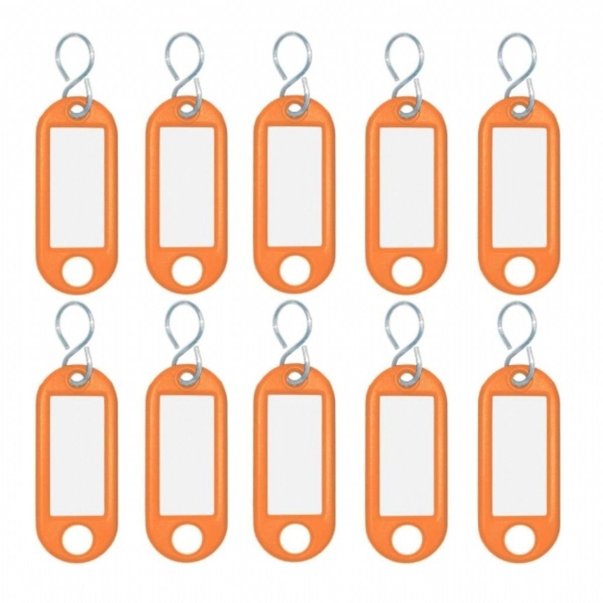 Güler Plastik Anahtarlık 100 Lü Pk Halkalı Turuncu