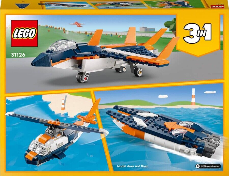 Lego Supersonic Jet 